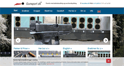 Desktop Screenshot of gunsport.dk